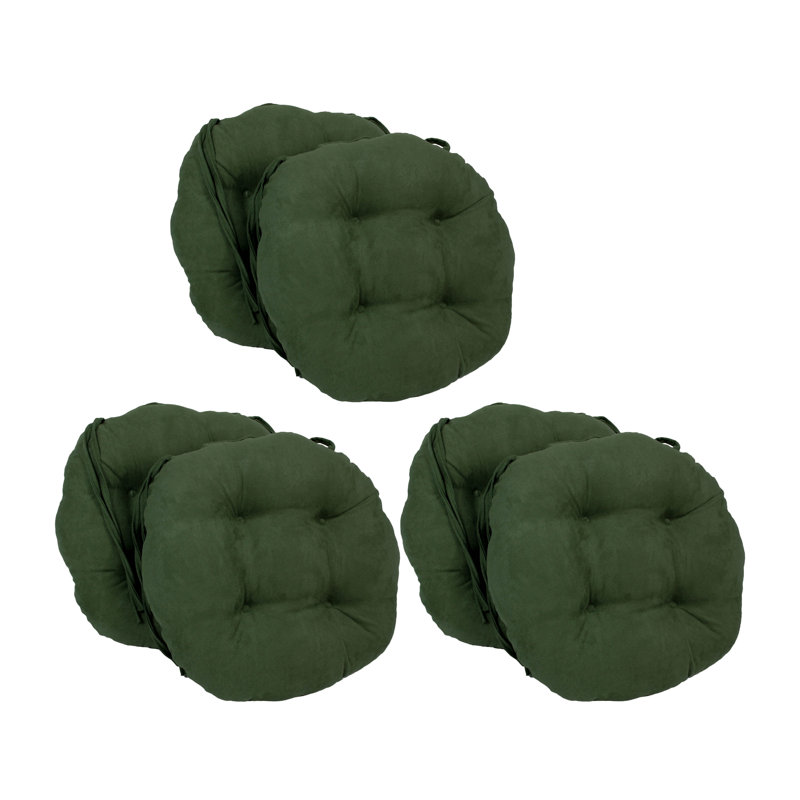 Outdoor 3.5'' Dining Chair Seat Cushion, Sage Green