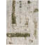 Tapis à motif abstrait vert / beige 4 pi x 6 pi (3 pi 9 po x 5 pi 6 po) Silvan Branch-1947512161