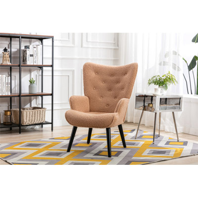 Fauteuil capitonné large de 29,87 po Kylamarie