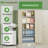 Steel Single Storage Cabinet with Lock ( 72'' H x 32'' W x 16'' D)-627943095