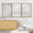 Minimal Landscape "Muted Serene Coastal Beach Artwork, Modern Abstract Neutral Wall Pictures, Large Framed Canvas Giclee Print 3 Pieces Wall Art" 16x24x3 pcs, 24x36x3 pcs-119385196-91260084