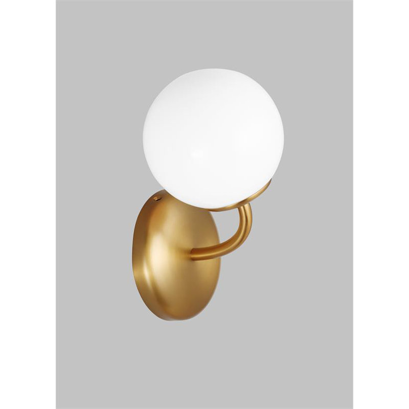 Galassia 1 - Light Bath Sconce, Burnished Brass