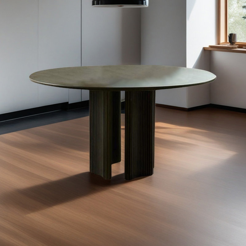 Nouvelle table à manger en bois massif chinois, H 29,52 po x L 47,24 po x l 47,24 po