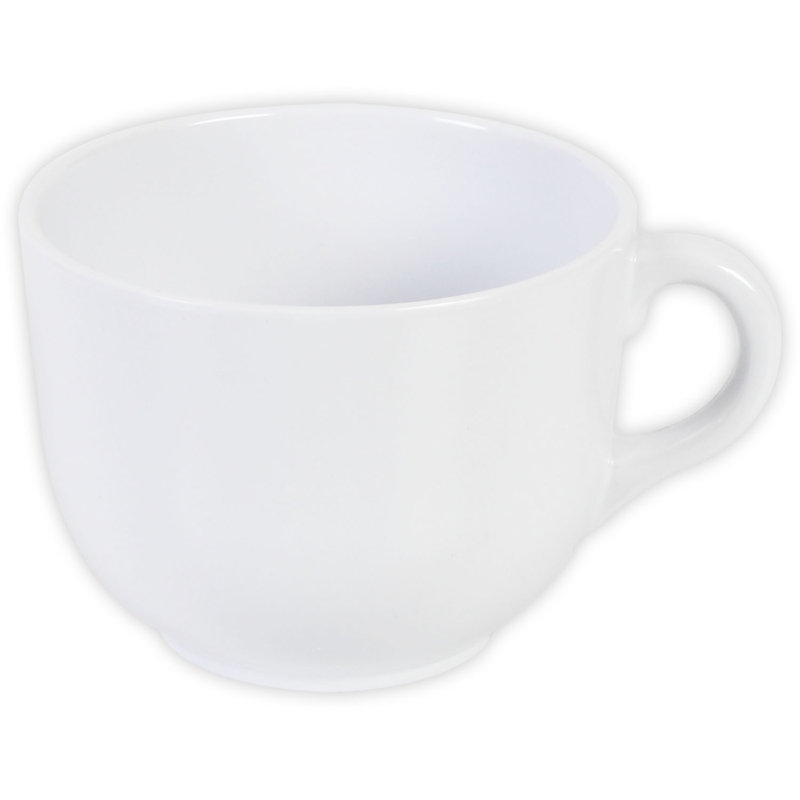 Melamine Coffee Mug, White