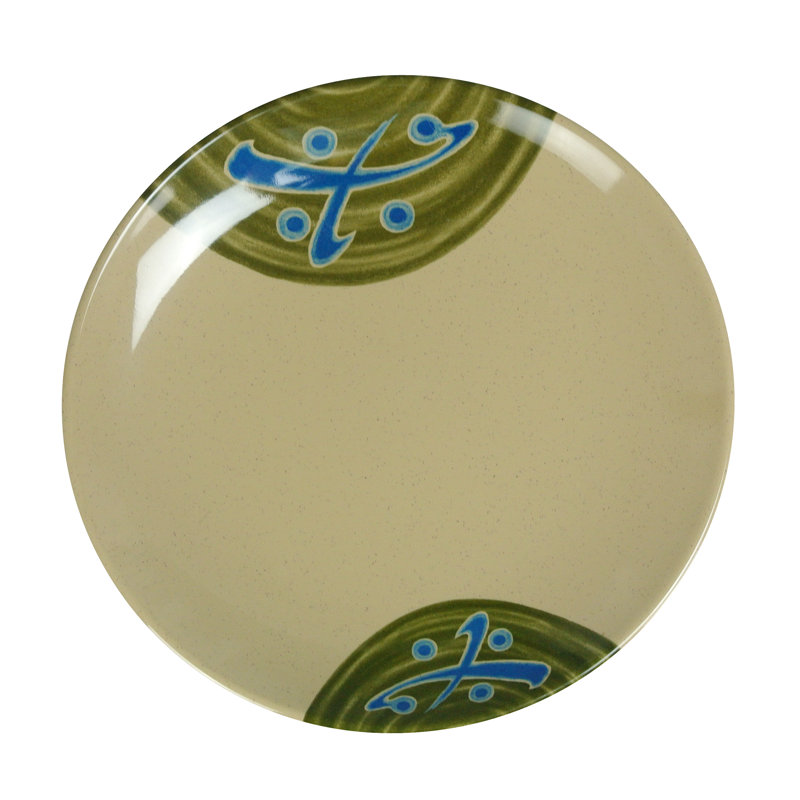 Japanese Round Melamine Dinner Plate