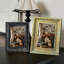 Cadre photo à mémoire de forme 1PC 5 po x 7 po or antique