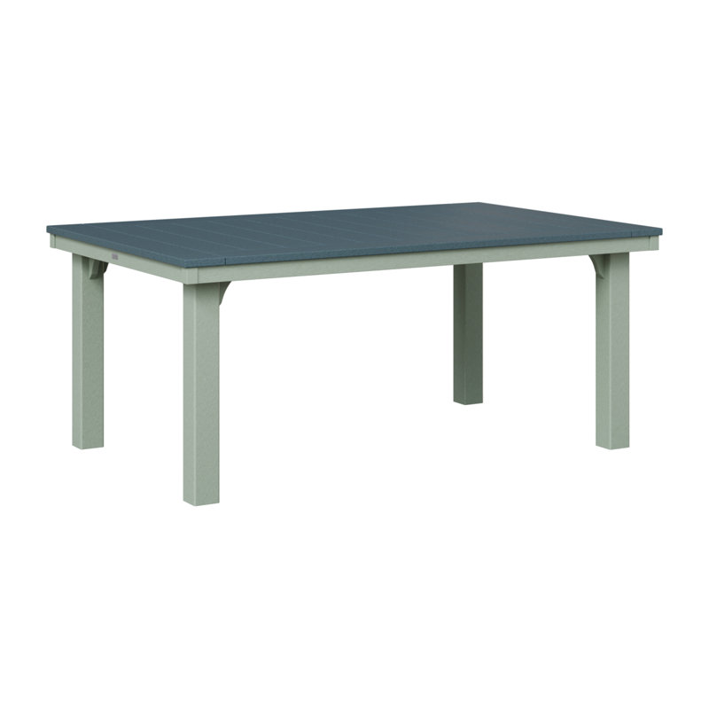 Homestead Outdoor Dining Table, Seafoam, Slate