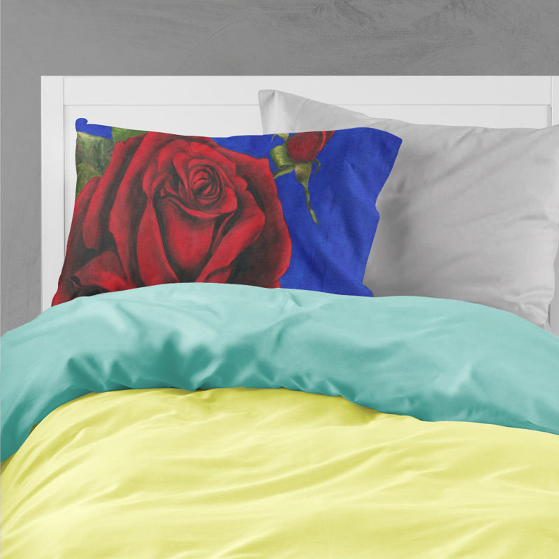 Rose Microfiber Floral