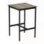 Table de bar à hauteur de bar pour le cocktail, le café et la salle à manger, parfaite pour les espaces de cuisine et de comptoir, conception robuste et polyvalente.
