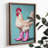 Stunning Decorative Framed MDF Painting, 13.8 x 18.5 x 0.8 inches | 100% MDF with 3 mm Thickness, Elegant Pine Wood Frame | UV Printed Artwork for Home Decor, Perfect for Living Room & Bedroom Accent