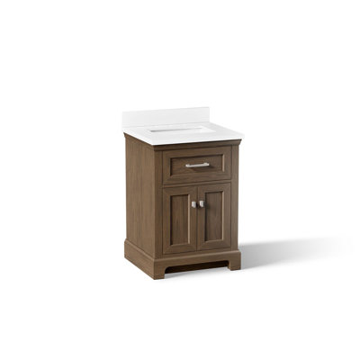 Meuble-lavabo avec lavabo et plateau en quartz Charlemont