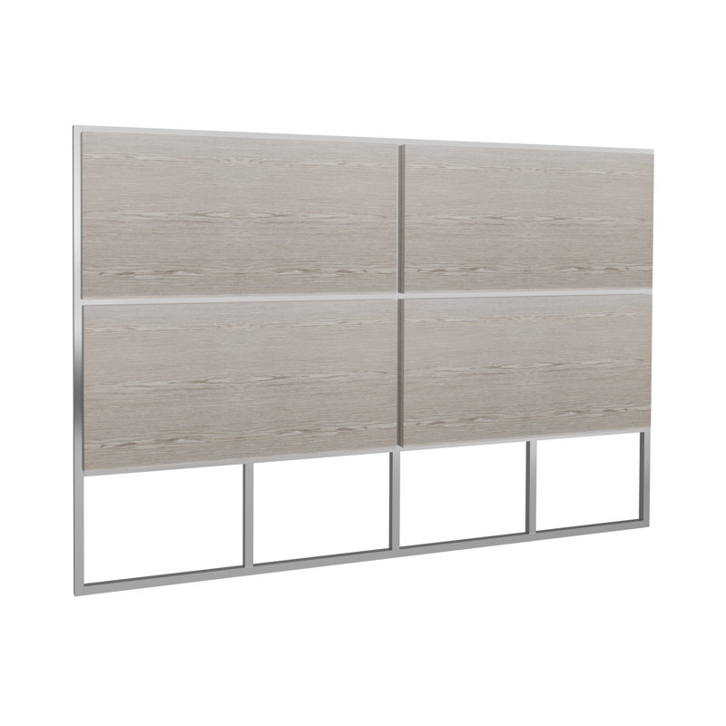 Euclid Headboard, King (5'), Silver