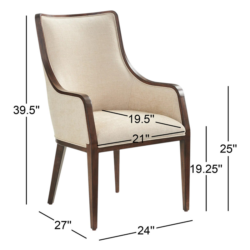 Silverado Bromley Fully Upholstered Arm Chair