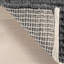 Tapis contemporain à rayures dorées Dorene-804487447
