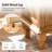 Arthelia Transitional 28.25''W 2-Drawers End table with Built-In Outlets USB Type-C and LED Light-1722800598