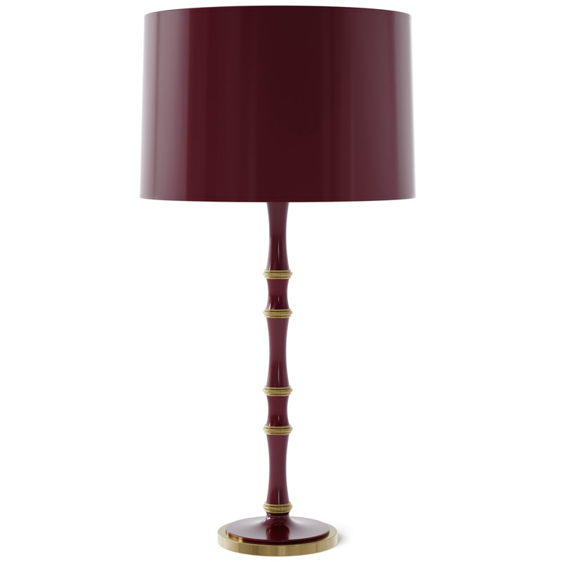 Kane Table Lamp, Modern Brass, Fondine, Celadon
