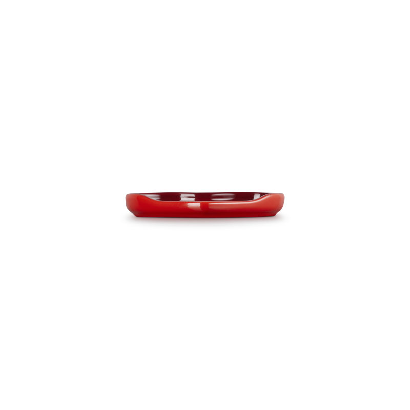 Le Creuset Stoneware Heart Spoon Rest 5 In Cerise, Cerise