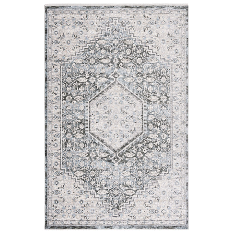 Allegonde Performance Oriental Rug, Rectangle 5' x 8'