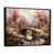 Black Floater Framed