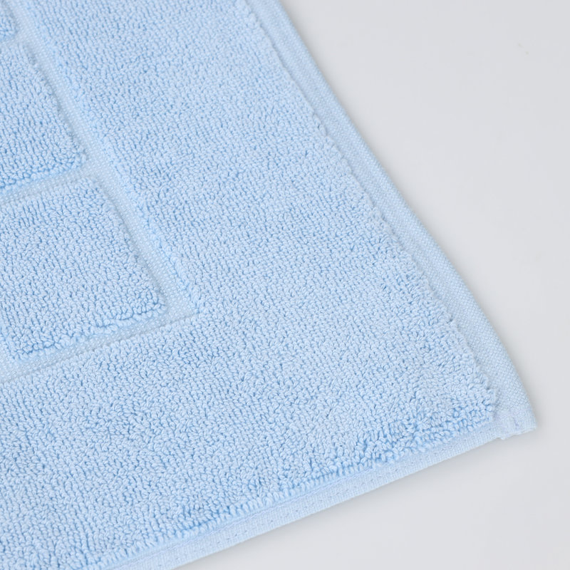 Ensemble de tapis de bain 2 pièces Nora, Bleu clair