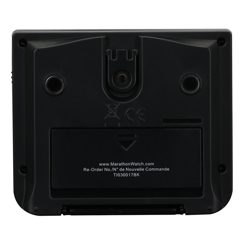Minuterie électrique double Marathon Watch Company, Noir