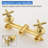 2 Handle Wall Bath Faucet with Diverter-98741312