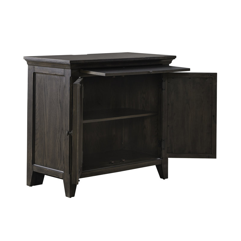Commode de chevet 2 portes avec station de charge USB Trelawny