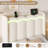 Velvet Upholstered Storage Kids Platform Bed with LED Lights-2079413573-2067858231