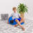 Bean Bag Chair for Kids, Teens, and Adults - Filled with Soft Beads, Includes Removable and Machine Washable Cover - Multiple Colors, Sizes and Fabrics including Soft Nylon & Canvas with Patterns-1783236404-1785356745