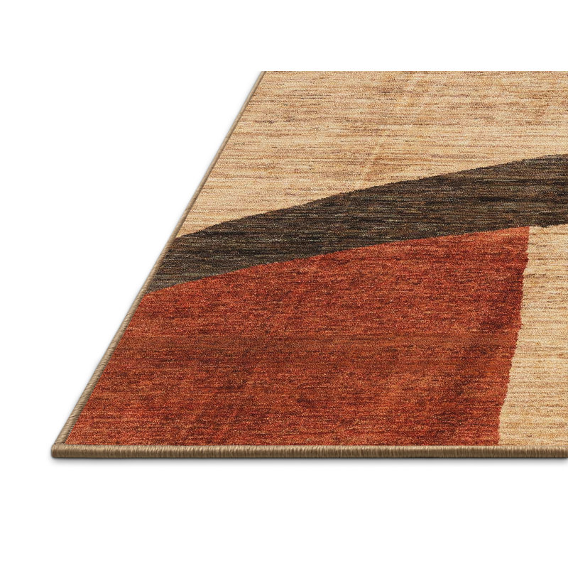Tapis abstrait moderne 3319ABS3326, Rectangle 5 pi x 7 pi