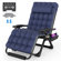 Oversized XXL Folding Zero Gravity Chair, Patio Reclining Lounge Chair 33In with Cushions and Headrest