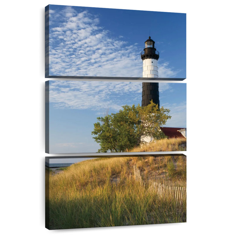 Lilie Big Sable Point Lighthouse II, 38" H x 24" W