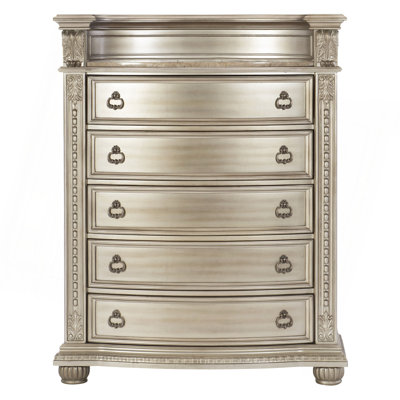 Meuble de rangement de luxe européen à 1 tiroir avec 5 tiroirs en marbre véritable European Design