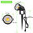 White Plug-In Integrated LED Spot Light Pack