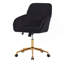 Fauteuil de bureau réglable, chambre à coucher à domicile, fauteuil pivotant ergonomique, siège à dossier, confortable pour les longues séances-124876029