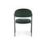 Noah Set of 2 Upholstered Dining Chairs with Black Metal Frame-606329019