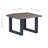 vidaXL Coffee Table with Live Edges Home Living Room Square Solid Wood Acacia-1159776964-1159776965