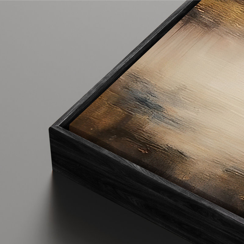 Art mural encadré sur toile, rétro muraux abstraits pour chambre à coucher, H 24 po x l 16 po, Noir