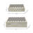 Knouse 12" Checkered Polyresin Decorative Box