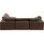 Canapé modulaire réversible en velours Hulene-87141394