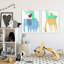 Elephant & Alligator with Acoustic Guitar 2 Piece Framed Giclee Art Set, design by Carla Daly-114317383-114317384