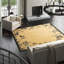 Venetia Wool Floral Area Rug in Beige/Black-45410502