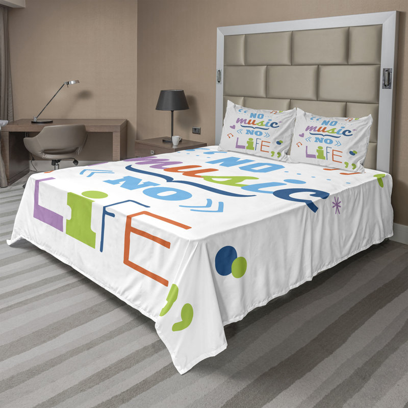 Microfiber Sheet Set, Full Sheet Set + Fitted Sheet + 2 Pillowcases
