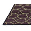 Machine Washable Trellis Black Area Rug