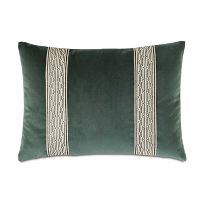 Echo Velvet Lumbar Pillow Cover & Insert