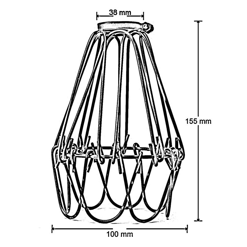 39.37cm H Metal Novelty Lamp Shade ( Uno ) in Brushed Copper