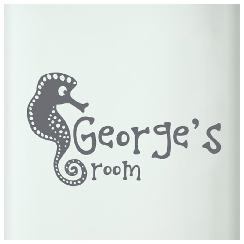 Nautical & Beach Wall Decal, Grey