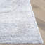Tapis gris en viscose / lin / coton noué à la main Tyrol-1899124840