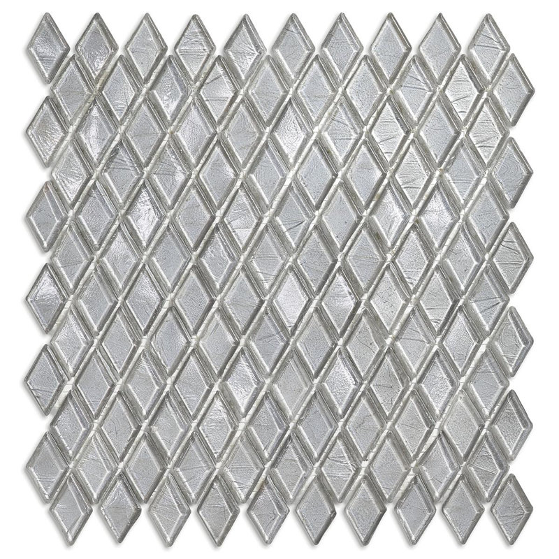 Kimberlite 7/8" x 1-5/8" Diamond Glass Mosaic