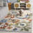 Jardin Hand Tufted Wool; Cotton Floral Indoor Rug-117794818